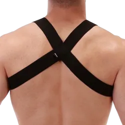 Barcode Berlin Harnais élastique Matt Noir